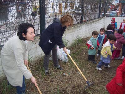 Trabajamos en el Huerto.